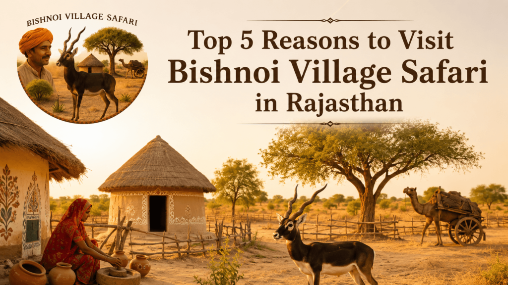Top 5 Reasons to Visit Bishnoi Village Safari in Rajasthan