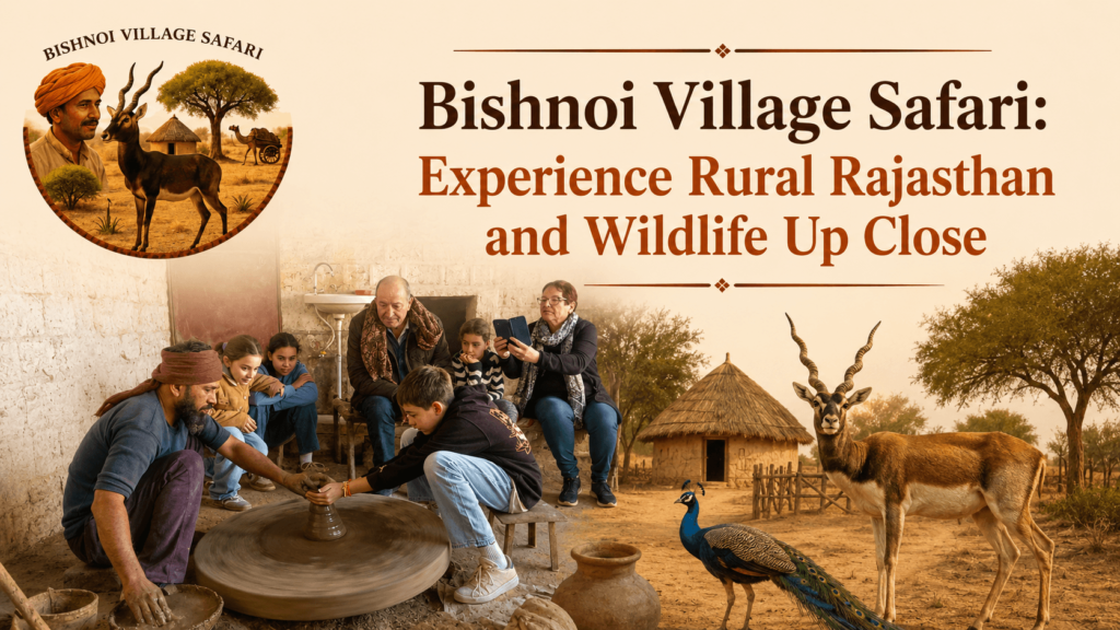 Bishnoi Village Safari: Experience Rural Rajasthan and Wildlife Up Close