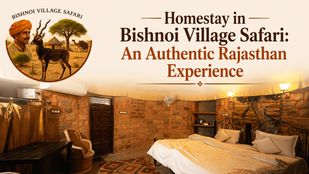 Homestay in Bishnoi Village Safari: An Authentic Rajasthan Experience