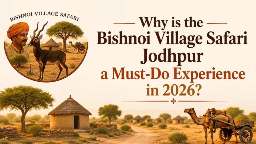 Why is the Bishnoi Village Safari Jodhpur a Must-Do Experience in 2026?